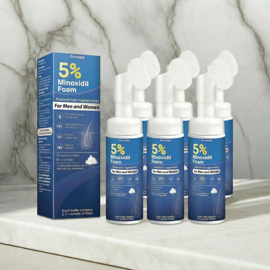 Minoxidil 5% Foam med applikator (Unisex) – 6 måneders forbruk