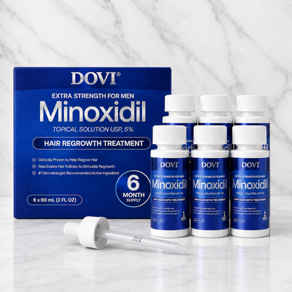 Minoxidil 5% (Unisex) – 6 måneders forbruk