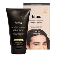 HIMS Under Cover – Hårfarge og Conditioner (Dyp Sort)