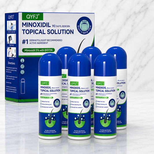 Minoxidil 5% med applikator (Unisex) – 8 måneders forbruk
